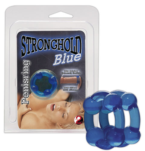 Stronghold cock ring Blue