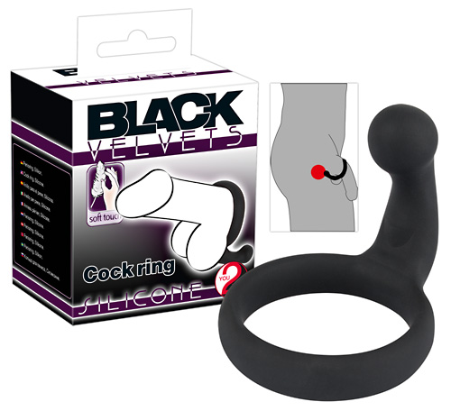 Black Velvets Cock RIng