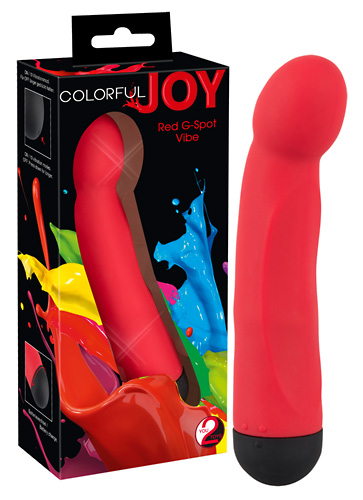 Colorful Joy Red G-Spot Vibe