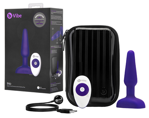 b-Vibe trio plug purple