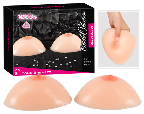 Silicone Breasts 600g