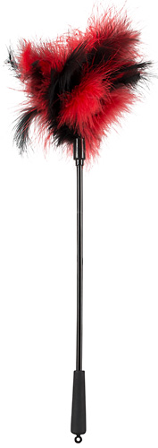 Feather Wand red/white